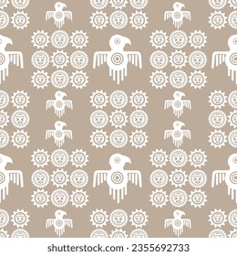 Seamless pattern. Hipster geometric print. Ethnic design wallpaper, fabric, cover, textile, rug, blanket.
