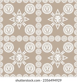 Seamless pattern. Hipster geometric print. Ethnic design wallpaper, fabric, cover, textile, rug, blanket.
