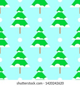 seamless pattern. holiday. christmas tree 