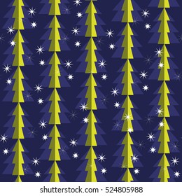 seamless pattern. holiday. christmas tree