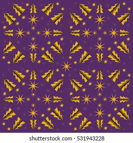 seamless pattern. holiday. christmas tree