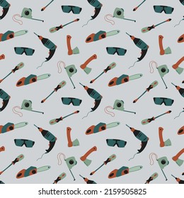 Seamless pattern for the holiday Father's Day. Digital paper.