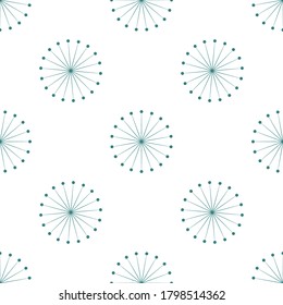 patrón impecable. vacaciones. patrón de copos de nieve. ilustración vectorial