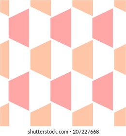 Seamless pattern with honeycombs 