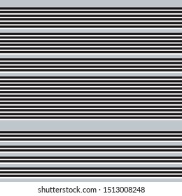 Seamless pattern with horizontal black lines. Straight lines with the black:white(thickness) ratio equal with 30:18, that is 1.6  Fibonacci ratio (the golden number).