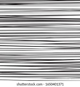 Seamless pattern with horizontal black lines and variable thicknesses