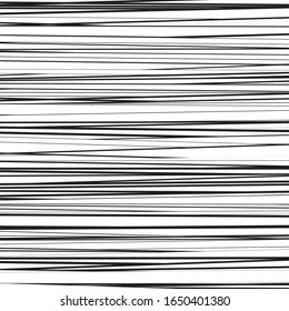 Seamless pattern with horizontal black lines and variable thicknesses