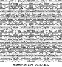 Seamless pattern with horizontal black stripes. Seamless vector illustration eps 10.