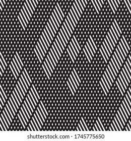 Seamless pattern with horizontal colored lines