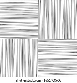 Seamless pattern with horizontal and vertical black segments