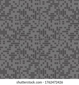 Seamless pattern with horizontal and vertical black segments