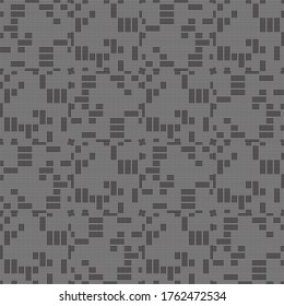 Seamless pattern with horizontal and vertical black segments