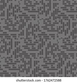 Seamless pattern with horizontal and vertical black segments