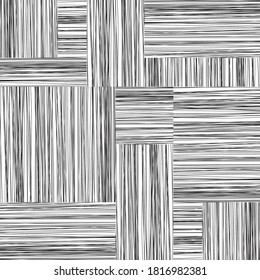 Seamless pattern with horizontal and vertical black segments