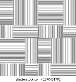 Seamless pattern with horizontal and vertical black lines