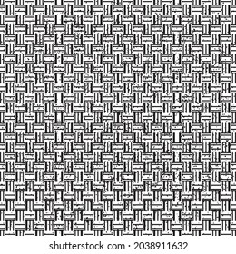 Seamless pattern with horizontal and vertical black bands. Seamless vector illustration eps 10.