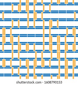 Seamless pattern with horizontal and vertical colored segments
