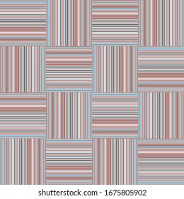 Seamless pattern with horizontal and vertical colored segments
