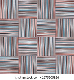 Seamless pattern with horizontal and vertical colored segments