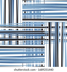 seamless pattern with horizontal and vertical colored bands