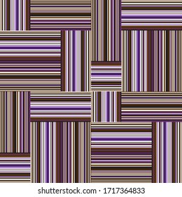 Seamless pattern with horizontal and vertical colored segments