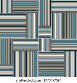 Seamless pattern with horizontal and vertical colored segments