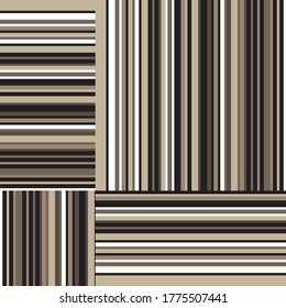 Seamless pattern with horizontal and vertical colored segments
