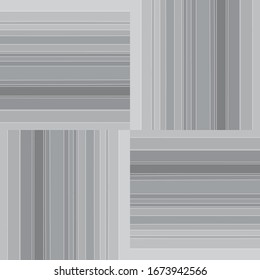 Seamless pattern with horizontal and vertical gray bands