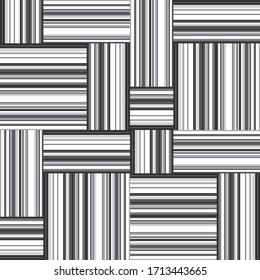 Seamless pattern with horizontal and vertical gray segments