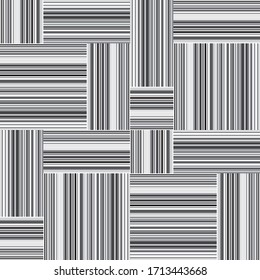 Seamless pattern with horizontal and vertical gray segments