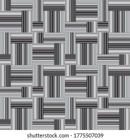 Seamless pattern with horizontal and vertical gray segments