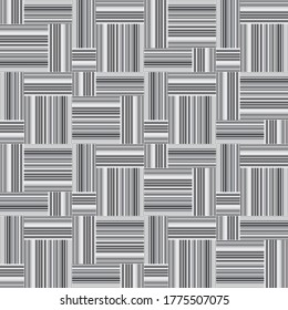 Seamless pattern with horizontal and vertical gray segments