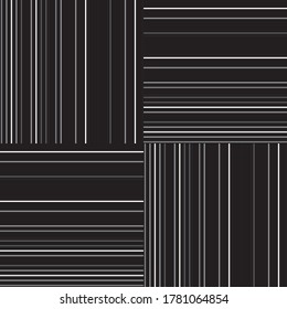 Seamless pattern with horizontal and vertical gray segments