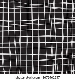 Seamless pattern with horizontal and vertical white segments