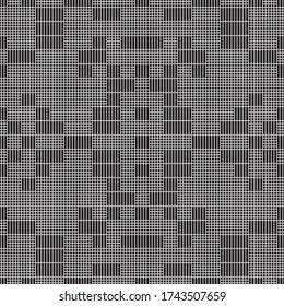 Seamless pattern with horizontal and vertical white segments