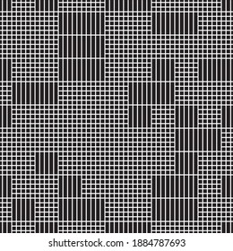 Patrón transparente con segmentos blancos horizontales y verticales