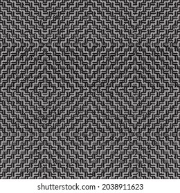Seamless pattern with horizontal and vertical white segments. Seamless vector illustration eps 10.