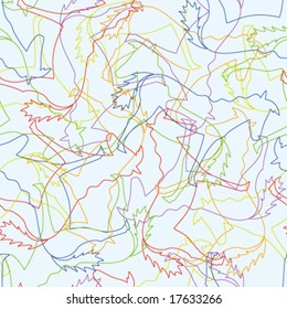 seamless pattern with horses
