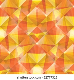 Seamless pattern with hot color tiles