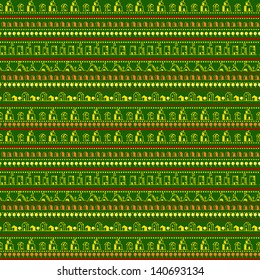 seamless pattern with houses