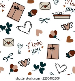 Seamless Pattern. Hq for web and print use.
