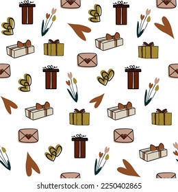 Seamless Pattern. Hq for web and print use.