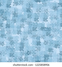 Seamless pattern. Ice camouflage. Editing is available.