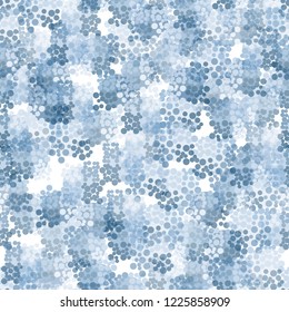 Seamless pattern. Ice camouflage. Editing is available.