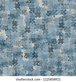 Seamless pattern. Ice camouflage. Editing is available.