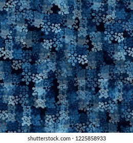 Seamless pattern. Ice camouflage. Editing is available.