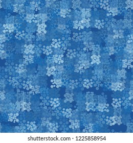 Seamless pattern. Ice camouflage. Editing is available.