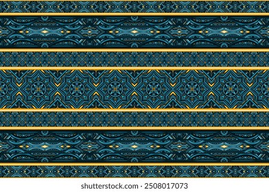 seamless pattern, ikan, indian pattern,detailed, vintage geometric floral seamless pattern, batik, geometric, tribal, print, vector