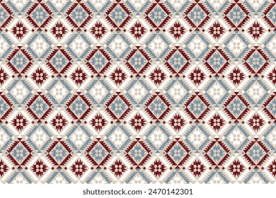 Ikat arte étnico abstracto patrón sin fisuras estilo mexicano Fondo de pantalla, conjunto, geométrico, oriental, tela, ropa, estampado, ornamento, geométrico azteca, muebles