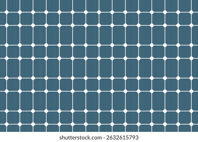 Seamless pattern illustrating solar panels converting sunlight into electricity, symbolizing renewable energy and sustainable power generation